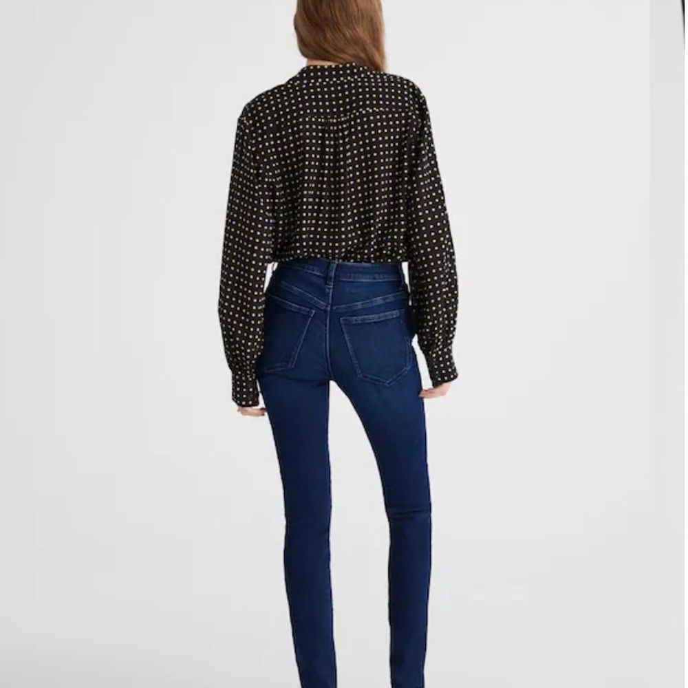 Madewell Dark Blue Skinny Jeans - Picture 4 of 11